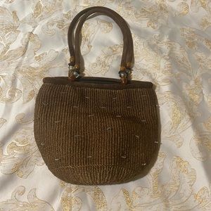 Rich brown Kenya bag